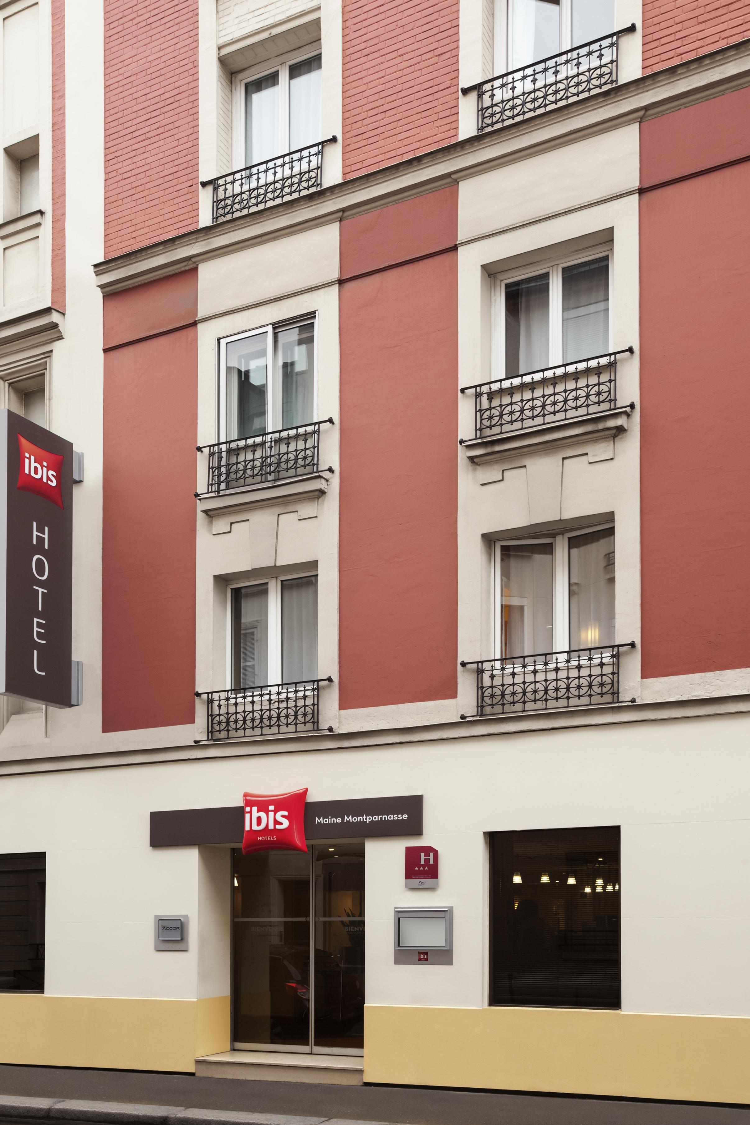 Ibis Maine Montparnasse Otel Paris Dış mekan fotoğraf
