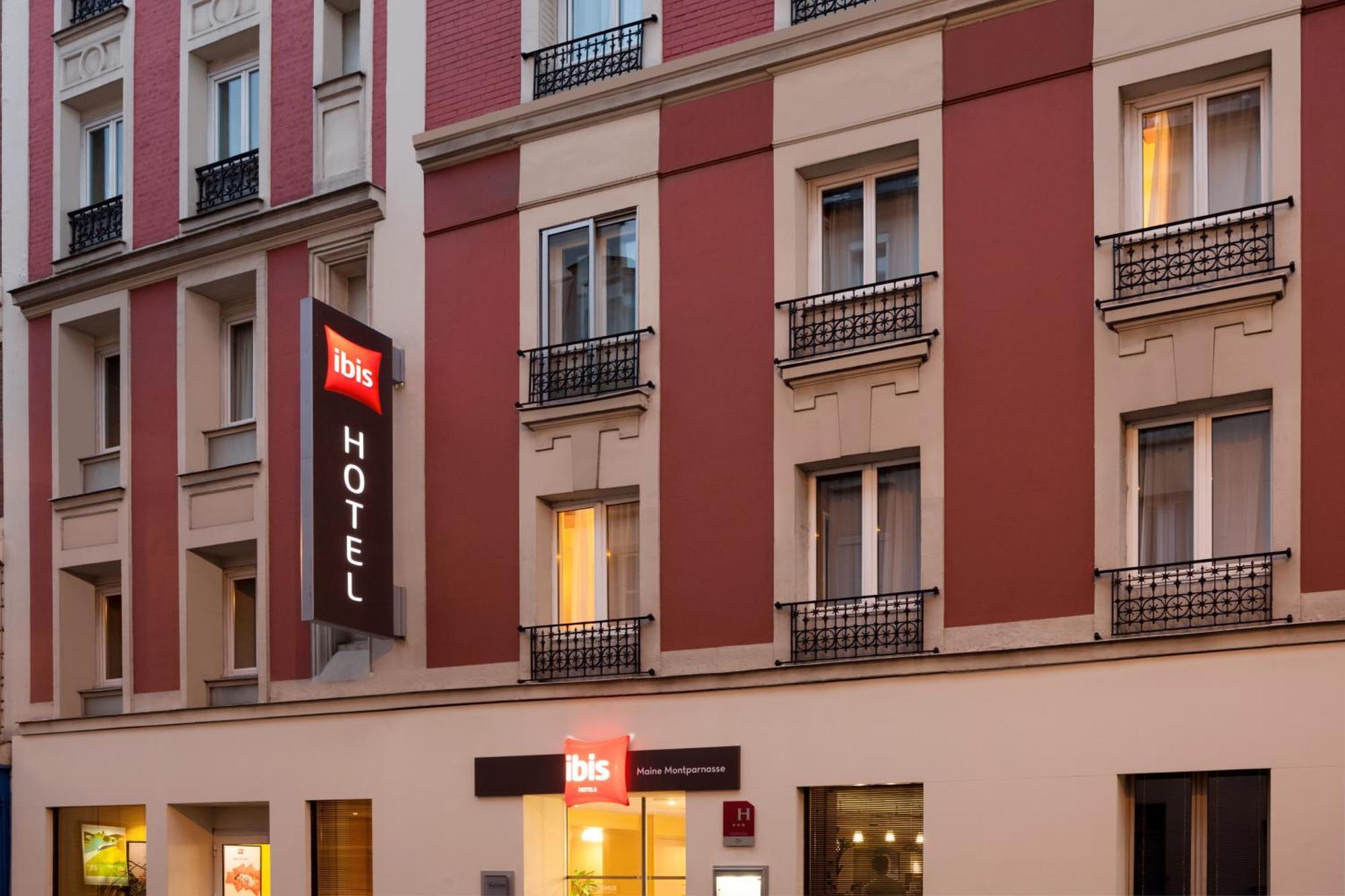 Ibis Maine Montparnasse Otel Paris Dış mekan fotoğraf
